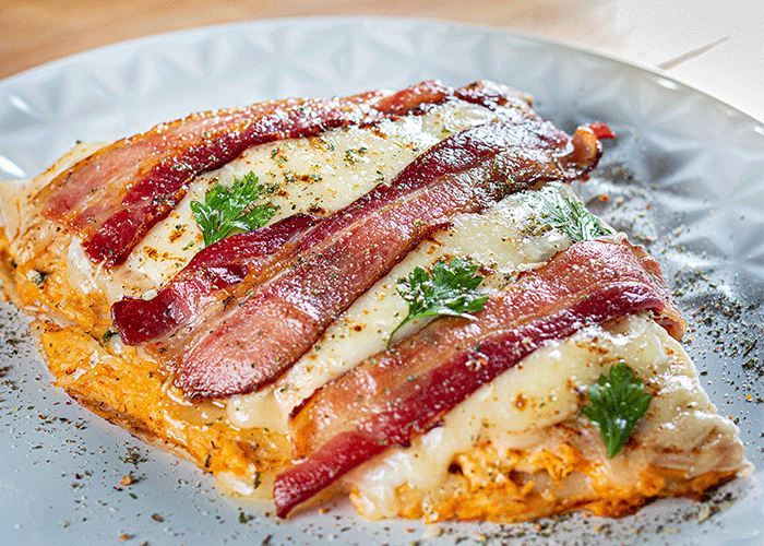 Crepe Frango C/ Bacon